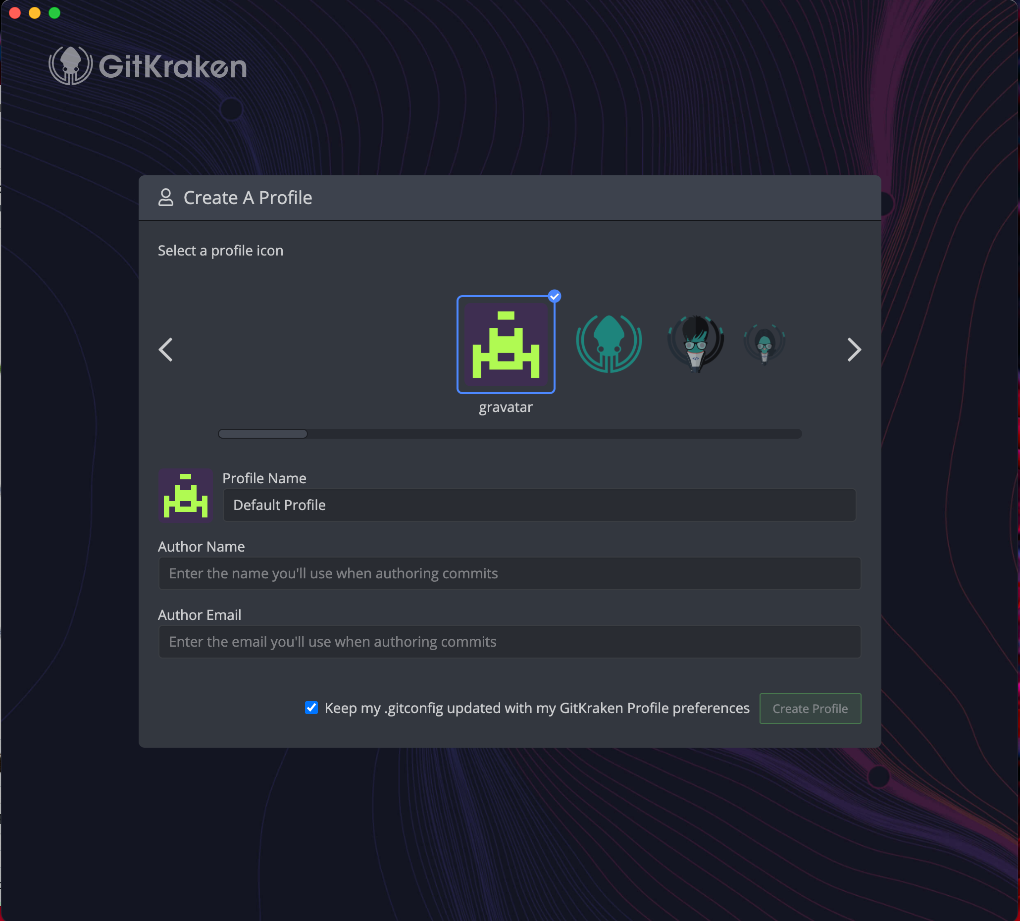 GitKraken Profile