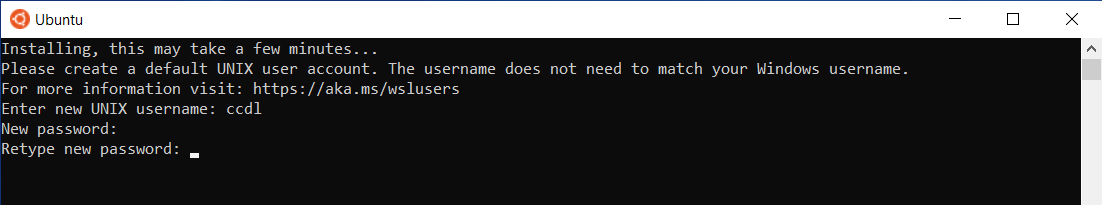 Ubuntu password prompt