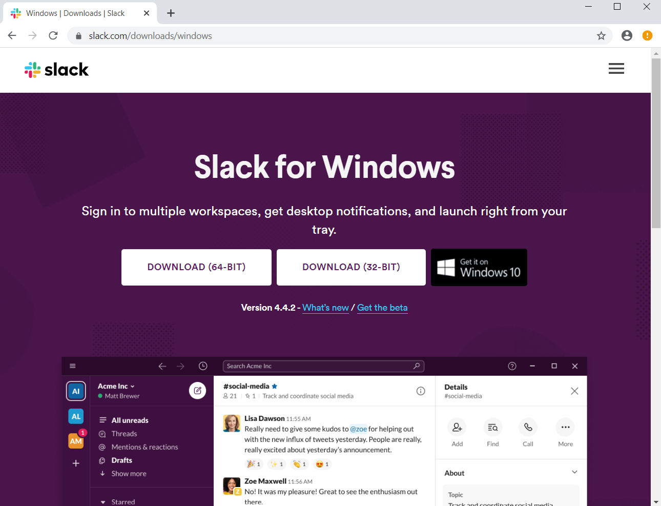 Slack download