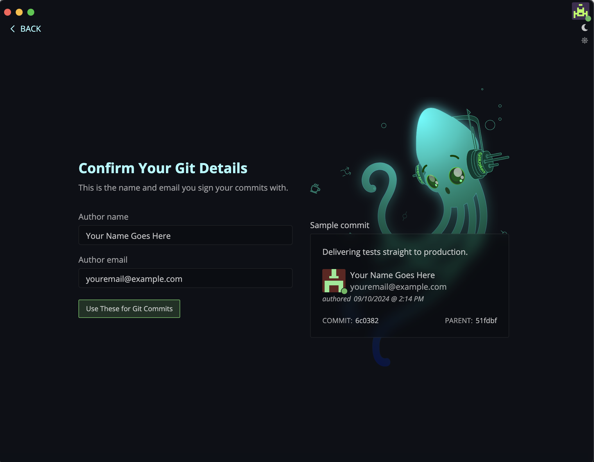 GitKraken Commit Details